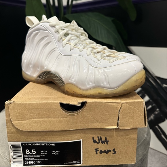 Air Foamposite One 'White-Out' - Picture 1 of 3